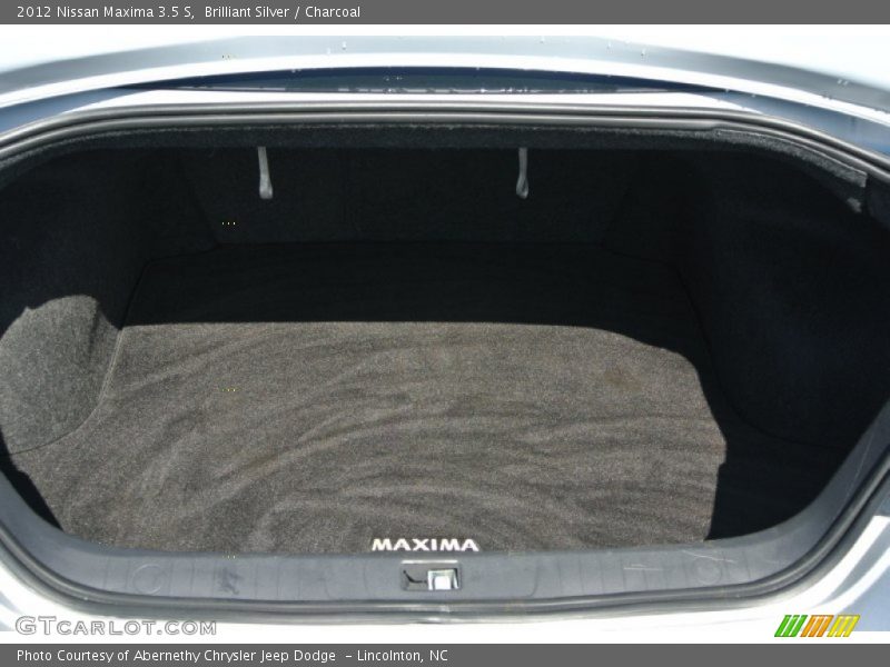 Brilliant Silver / Charcoal 2012 Nissan Maxima 3.5 S