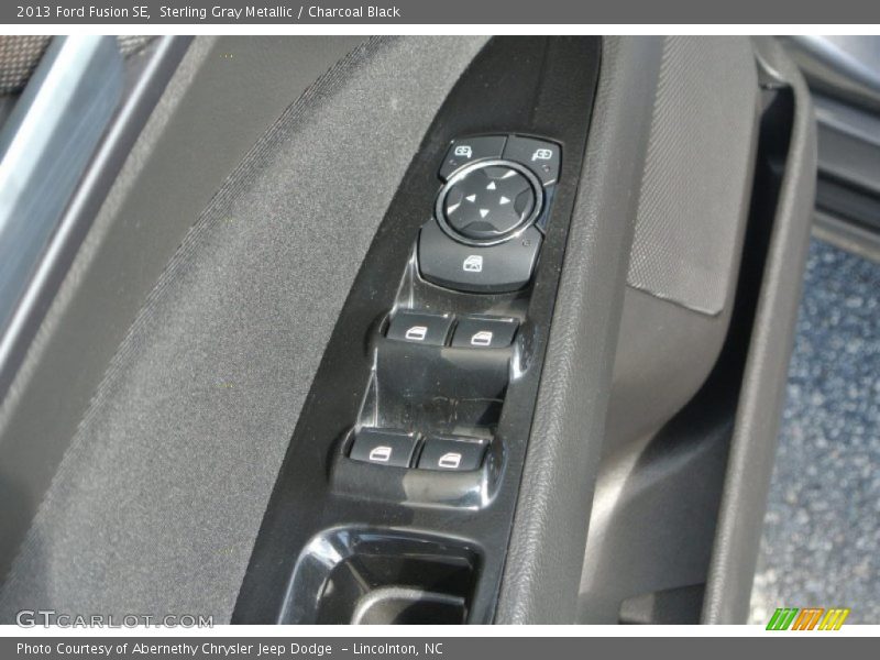Sterling Gray Metallic / Charcoal Black 2013 Ford Fusion SE