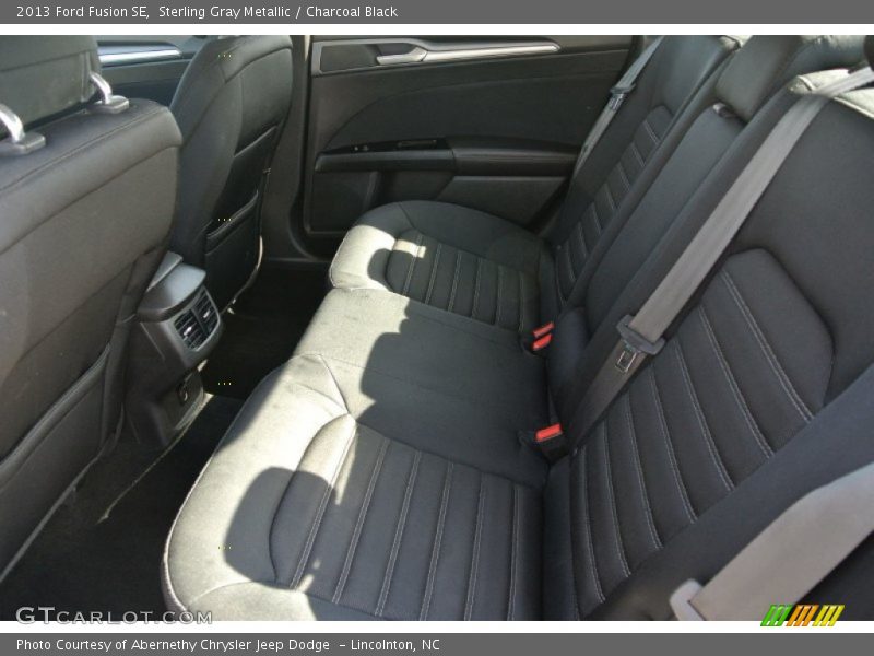Sterling Gray Metallic / Charcoal Black 2013 Ford Fusion SE