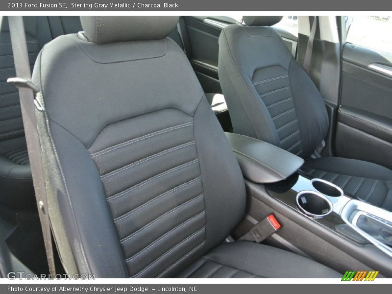 Sterling Gray Metallic / Charcoal Black 2013 Ford Fusion SE