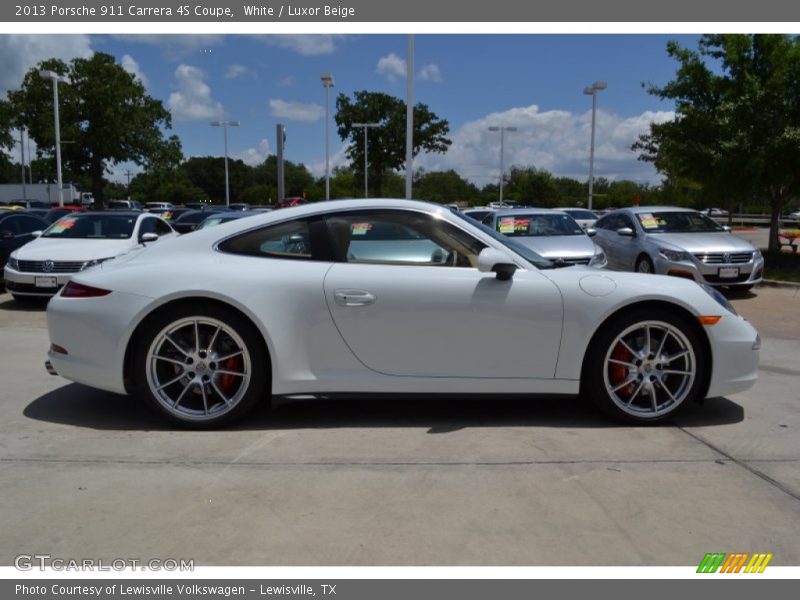  2013 911 Carrera 4S Coupe White