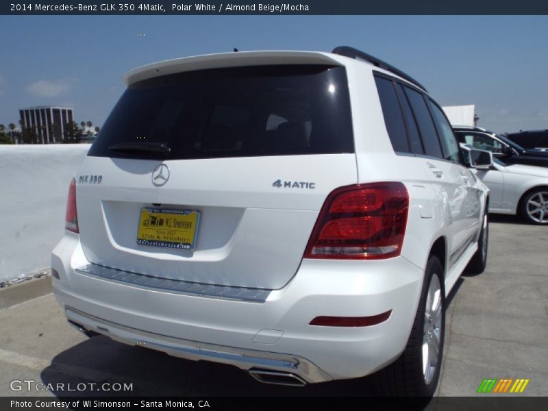 Polar White / Almond Beige/Mocha 2014 Mercedes-Benz GLK 350 4Matic