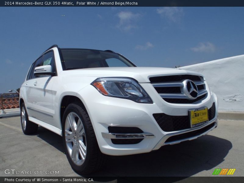 Polar White / Almond Beige/Mocha 2014 Mercedes-Benz GLK 350 4Matic