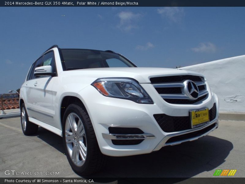 Polar White / Almond Beige/Mocha 2014 Mercedes-Benz GLK 350 4Matic