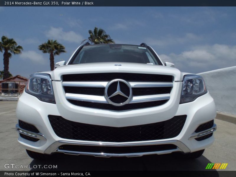 Polar White / Black 2014 Mercedes-Benz GLK 350