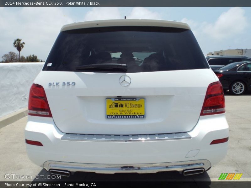 Polar White / Black 2014 Mercedes-Benz GLK 350