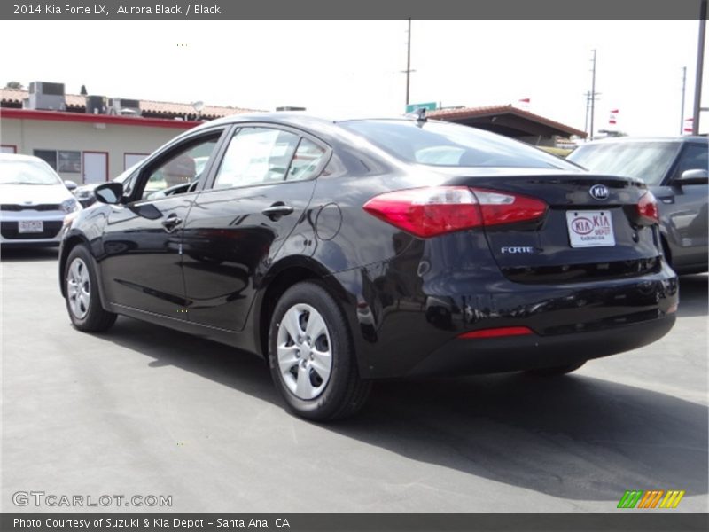 Aurora Black / Black 2014 Kia Forte LX