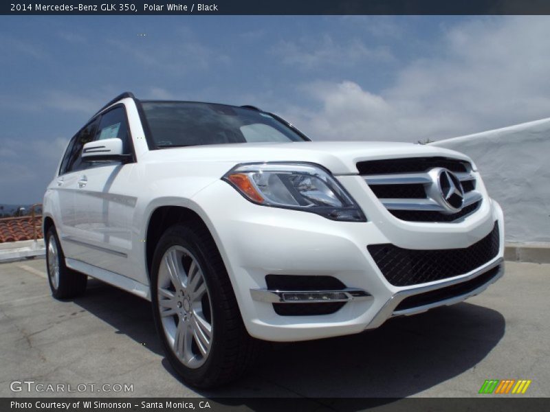 Polar White / Black 2014 Mercedes-Benz GLK 350