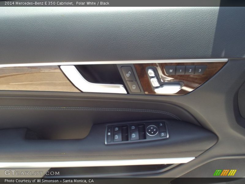 Polar White / Black 2014 Mercedes-Benz E 350 Cabriolet