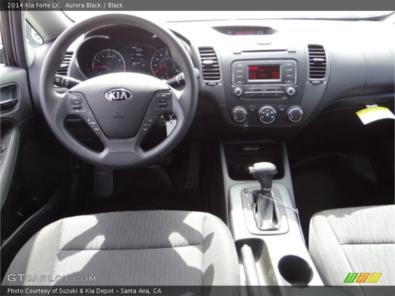 Aurora Black / Black 2014 Kia Forte LX