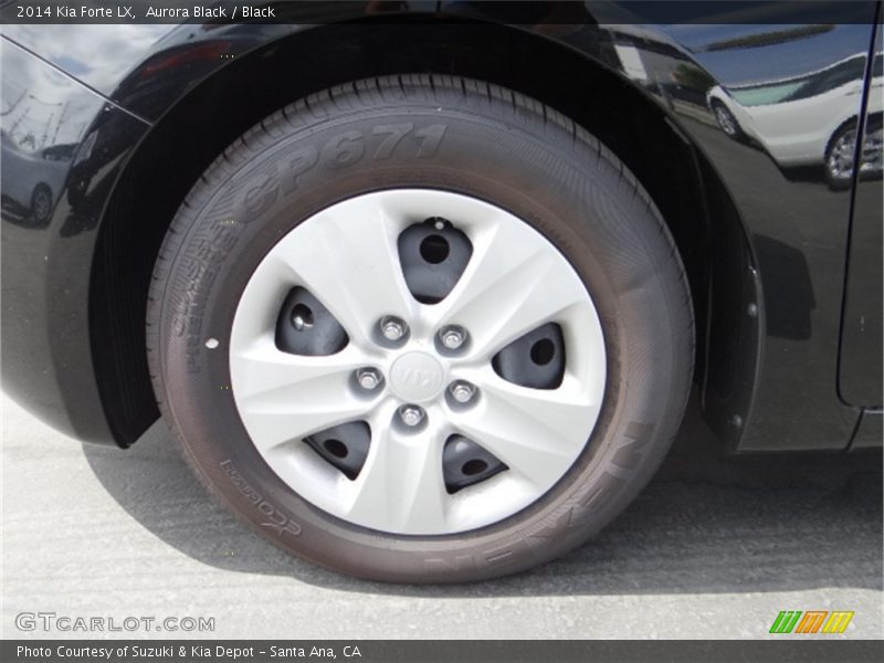 Aurora Black / Black 2014 Kia Forte LX