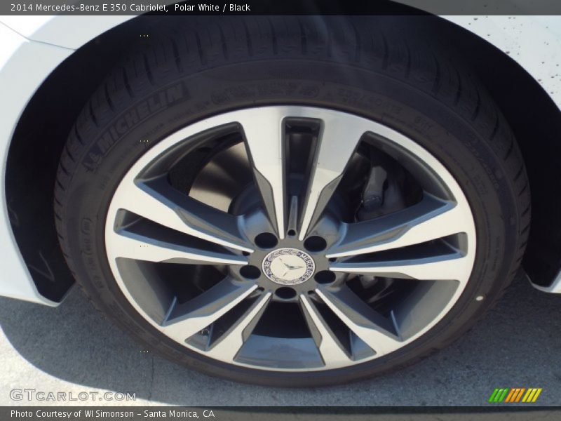 Polar White / Black 2014 Mercedes-Benz E 350 Cabriolet