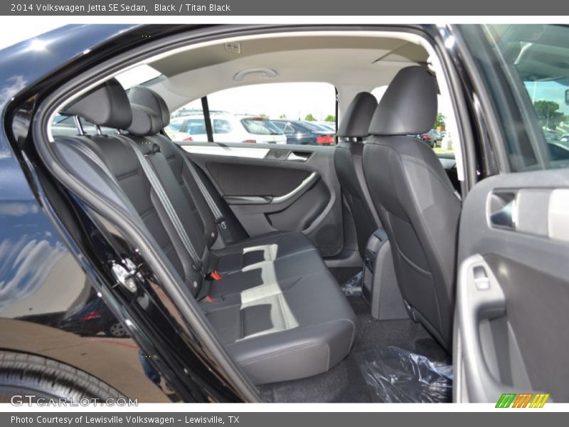 Black / Titan Black 2014 Volkswagen Jetta SE Sedan