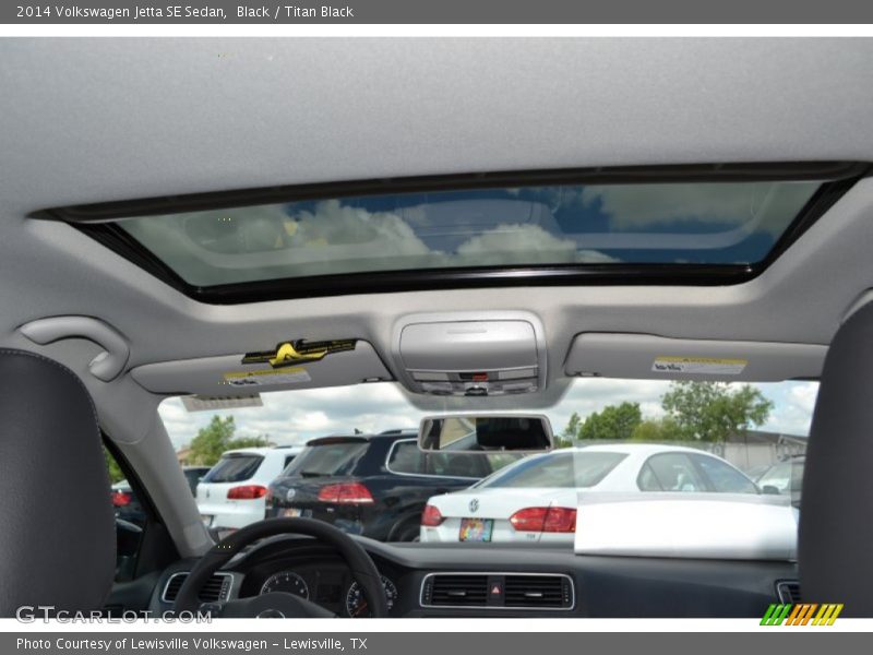 Black / Titan Black 2014 Volkswagen Jetta SE Sedan