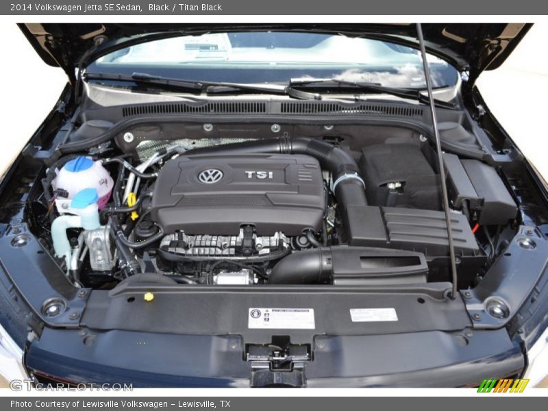 Black / Titan Black 2014 Volkswagen Jetta SE Sedan