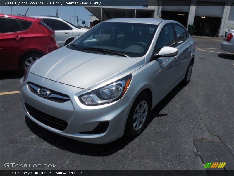 Ironman Silver / Gray 2014 Hyundai Accent GLS 4 Door