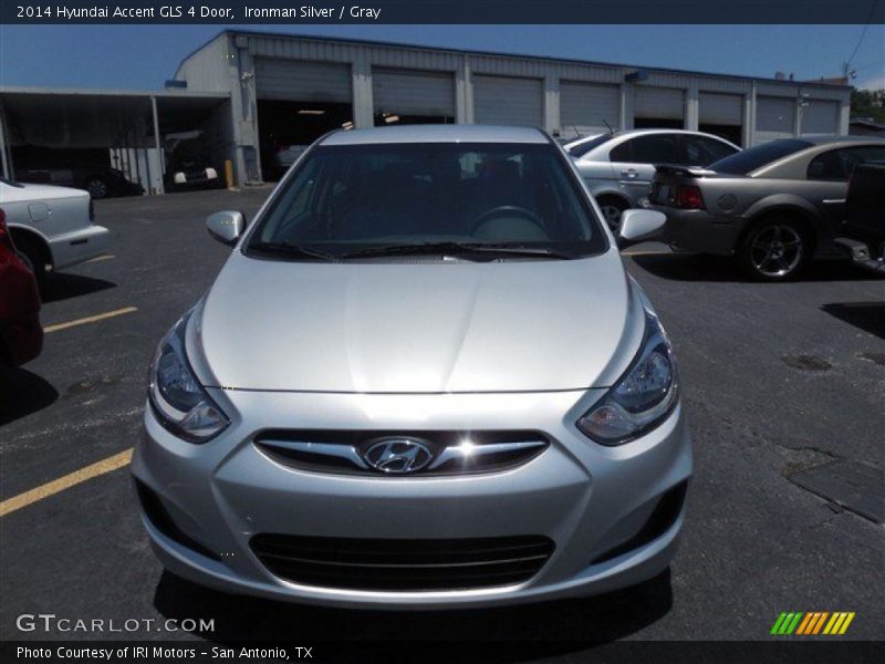 Ironman Silver / Gray 2014 Hyundai Accent GLS 4 Door