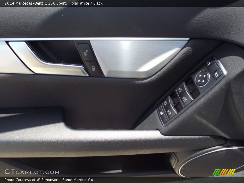 Polar White / Black 2014 Mercedes-Benz C 250 Sport