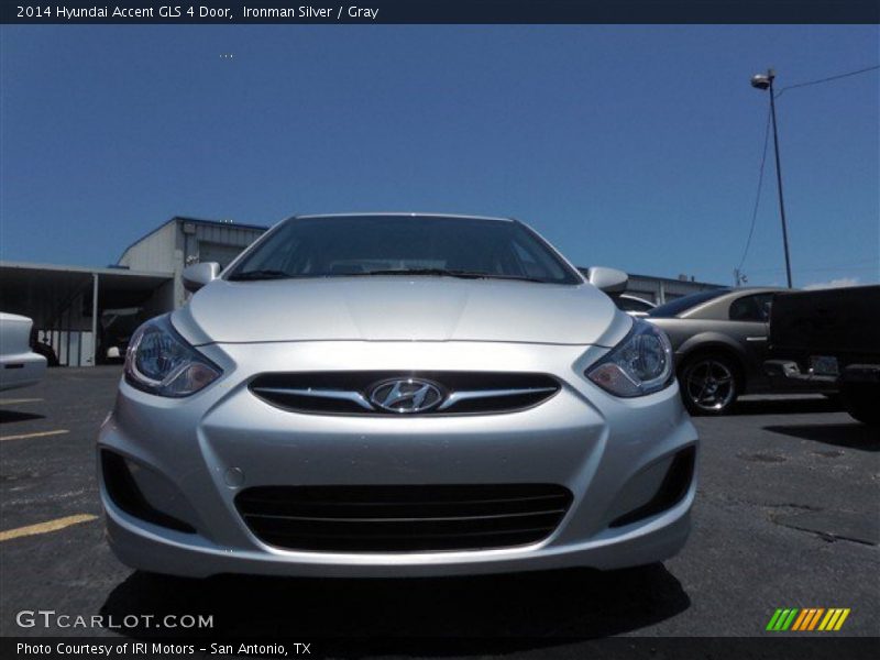 Ironman Silver / Gray 2014 Hyundai Accent GLS 4 Door