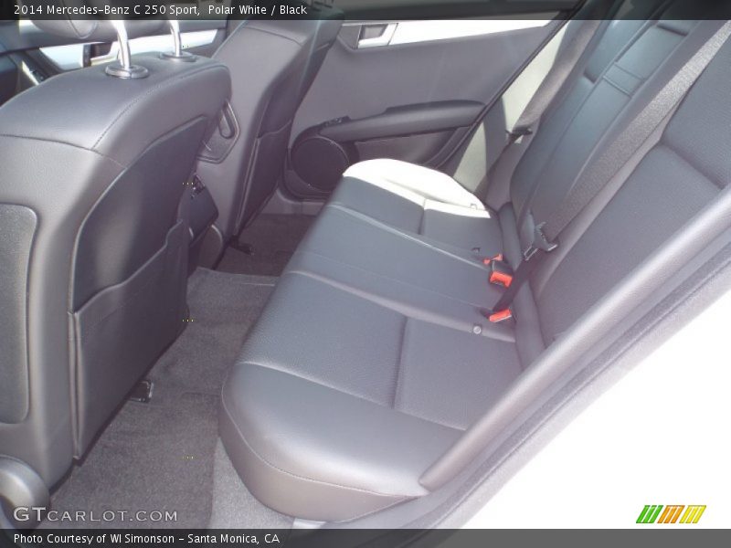 Polar White / Black 2014 Mercedes-Benz C 250 Sport