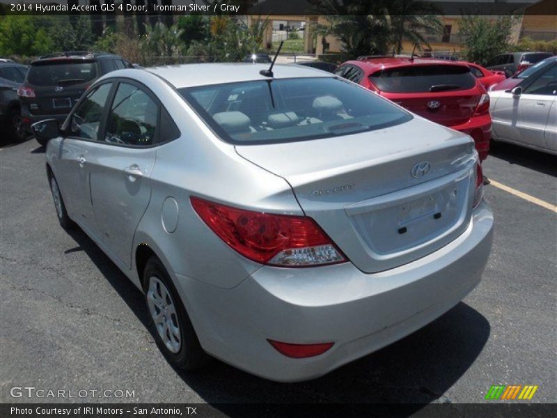 Ironman Silver / Gray 2014 Hyundai Accent GLS 4 Door