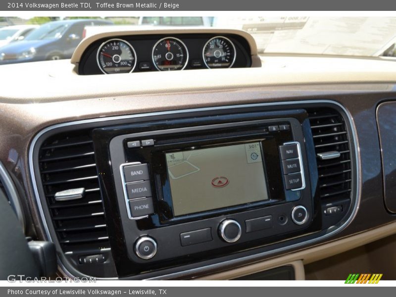 Toffee Brown Metallic / Beige 2014 Volkswagen Beetle TDI