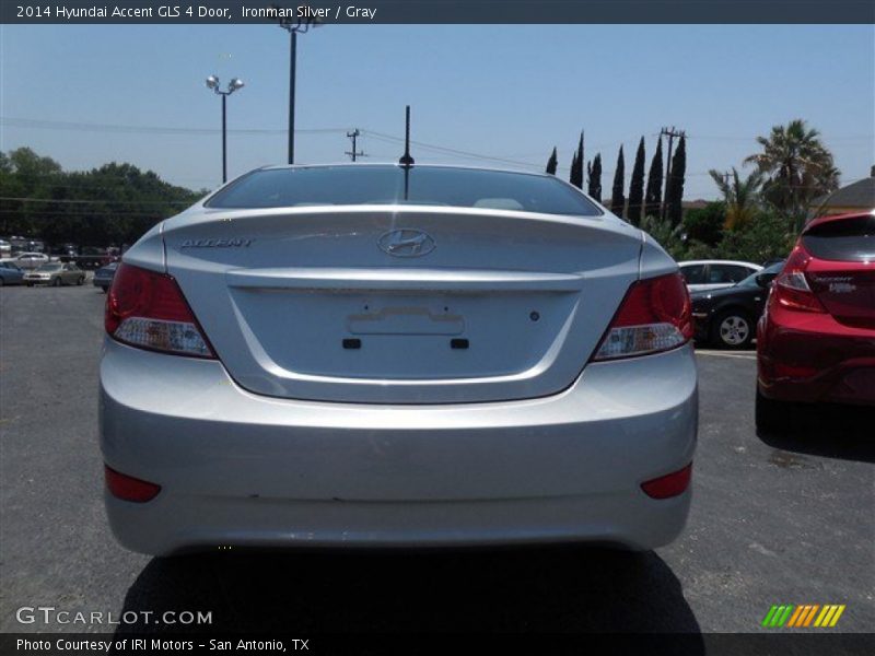 Ironman Silver / Gray 2014 Hyundai Accent GLS 4 Door