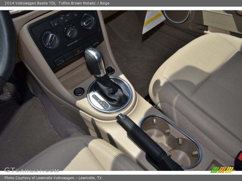 Toffee Brown Metallic / Beige 2014 Volkswagen Beetle TDI