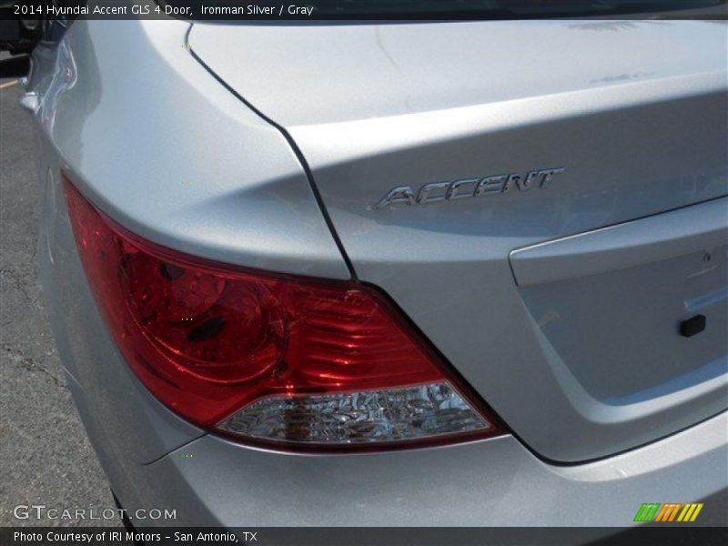 Ironman Silver / Gray 2014 Hyundai Accent GLS 4 Door