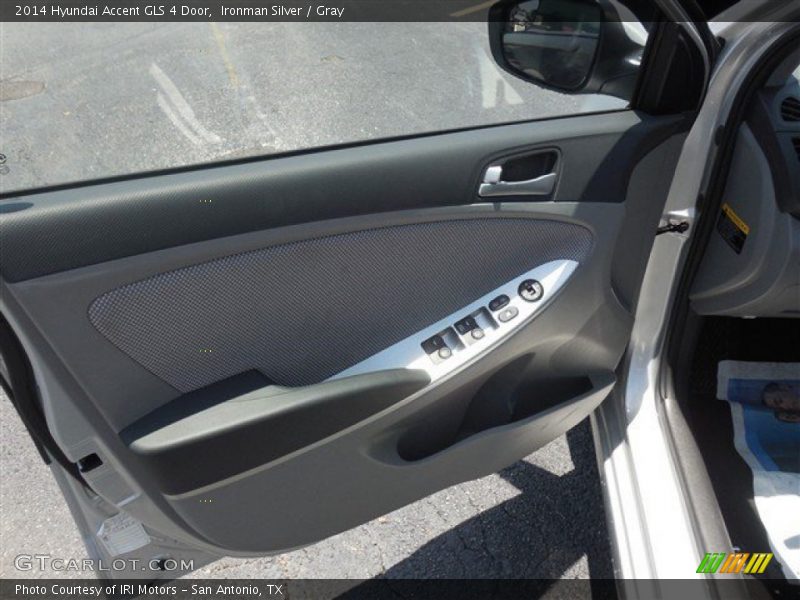 Ironman Silver / Gray 2014 Hyundai Accent GLS 4 Door