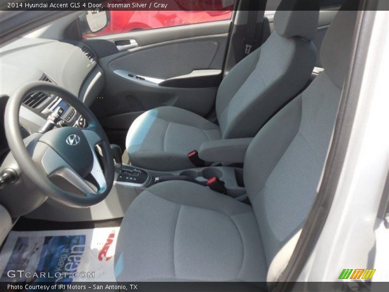 Ironman Silver / Gray 2014 Hyundai Accent GLS 4 Door