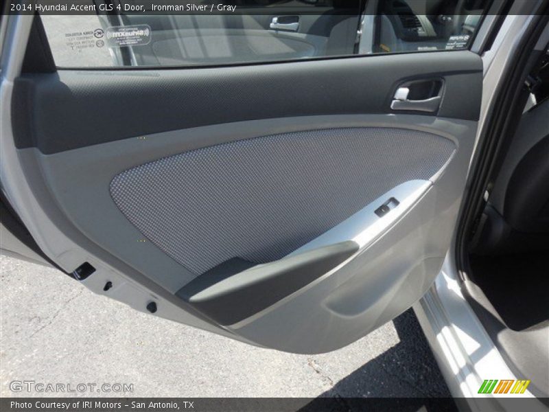 Ironman Silver / Gray 2014 Hyundai Accent GLS 4 Door