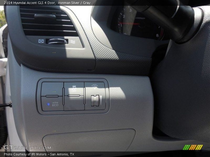 Controls of 2014 Accent GLS 4 Door