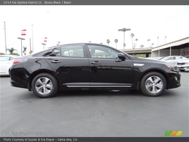  2014 Optima Hybrid LX Ebony Black