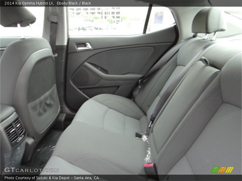 Ebony Black / Black 2014 Kia Optima Hybrid LX