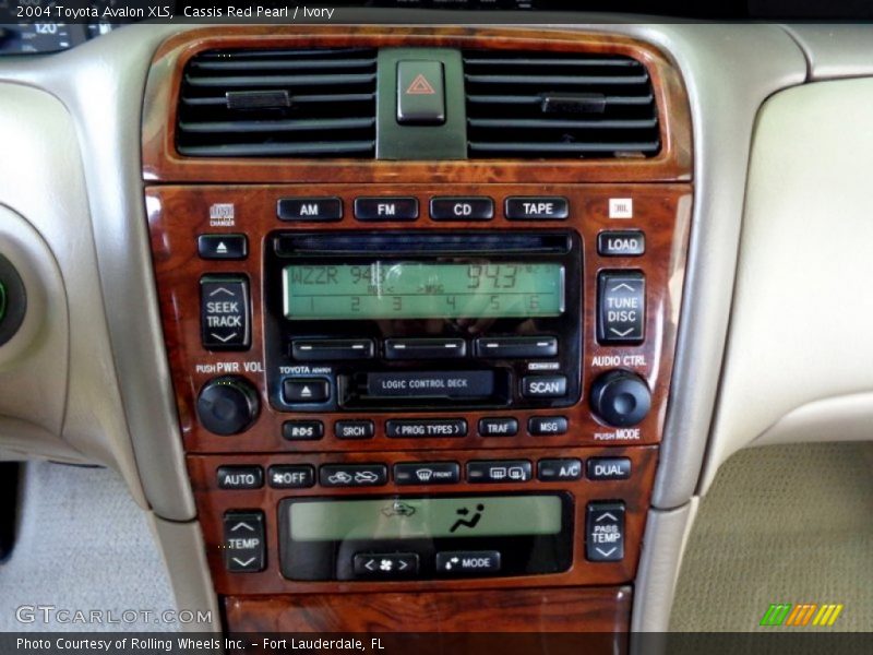 Cassis Red Pearl / Ivory 2004 Toyota Avalon XLS