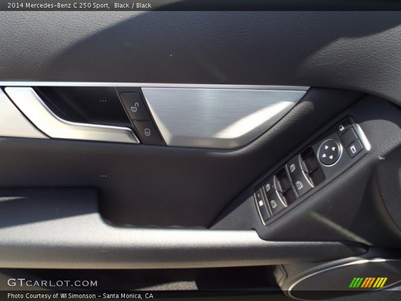 Black / Black 2014 Mercedes-Benz C 250 Sport