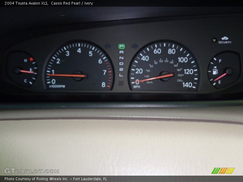 2004 Avalon XLS XLS Gauges