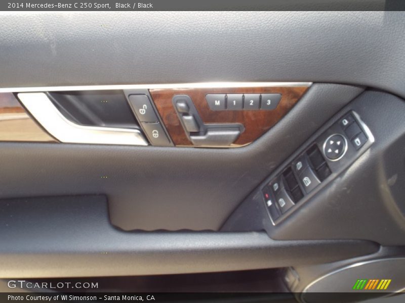 Black / Black 2014 Mercedes-Benz C 250 Sport