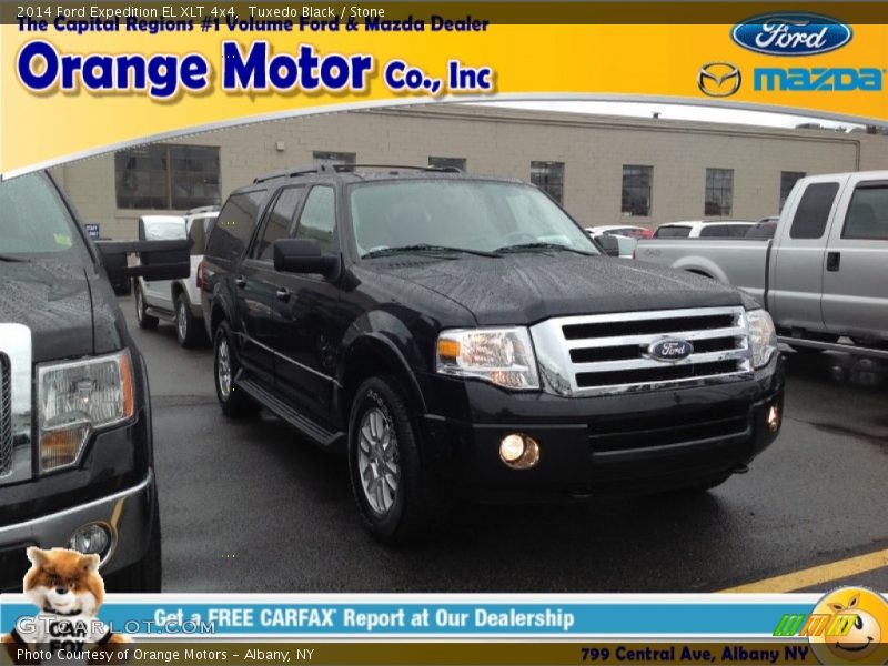 Tuxedo Black / Stone 2014 Ford Expedition EL XLT 4x4