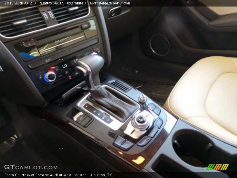 Ibis White / Velvet Beige/Moor Brown 2013 Audi A4 2.0T quattro Sedan