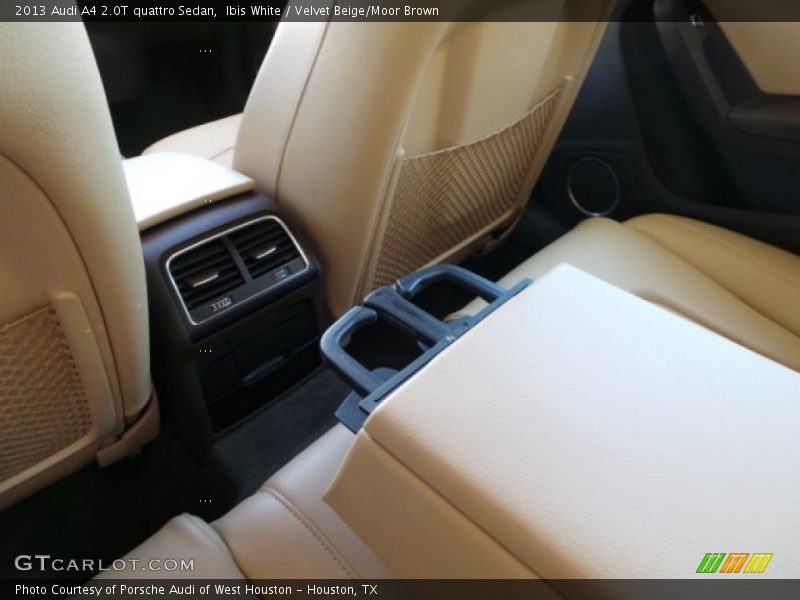 Ibis White / Velvet Beige/Moor Brown 2013 Audi A4 2.0T quattro Sedan