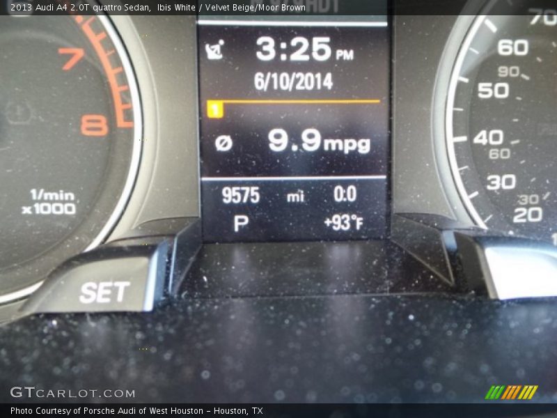 Ibis White / Velvet Beige/Moor Brown 2013 Audi A4 2.0T quattro Sedan