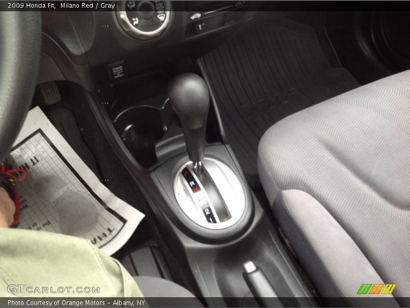 Milano Red / Gray 2009 Honda Fit