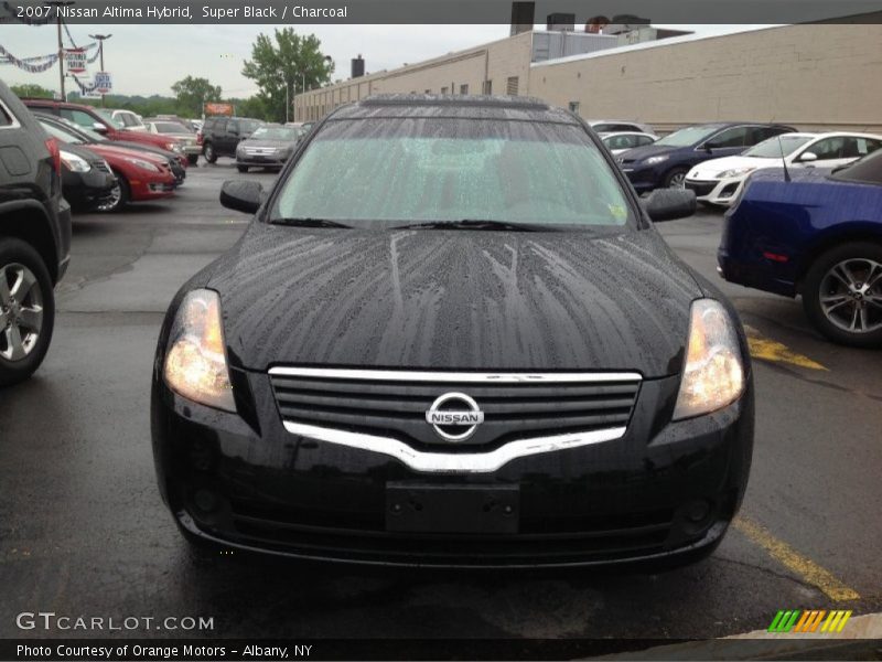 Super Black / Charcoal 2007 Nissan Altima Hybrid