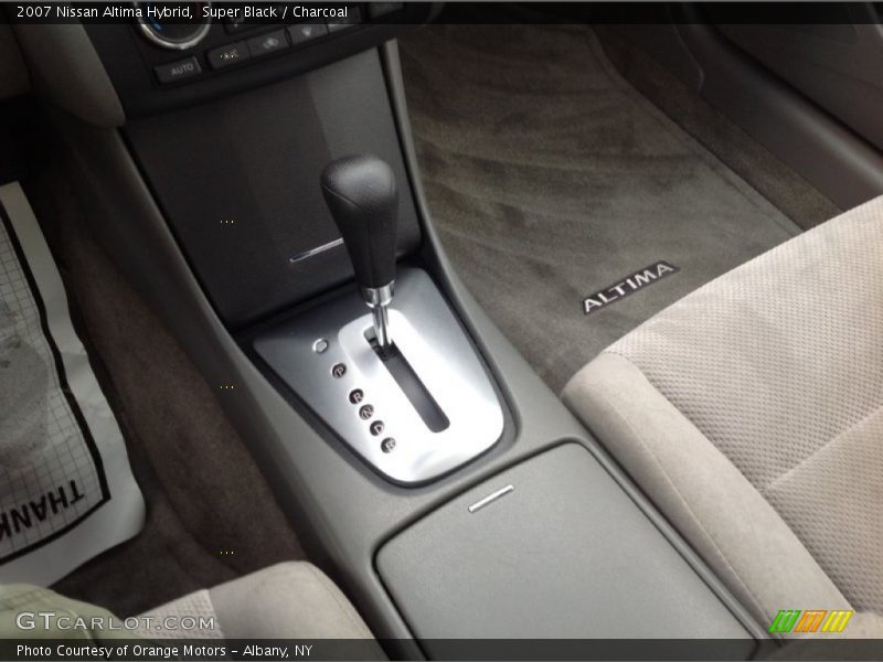 Super Black / Charcoal 2007 Nissan Altima Hybrid