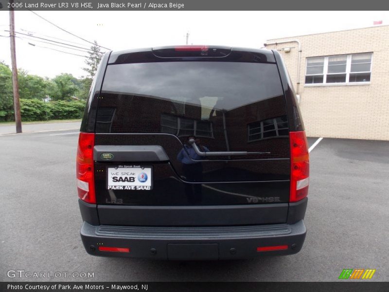 Java Black Pearl / Alpaca Beige 2006 Land Rover LR3 V8 HSE