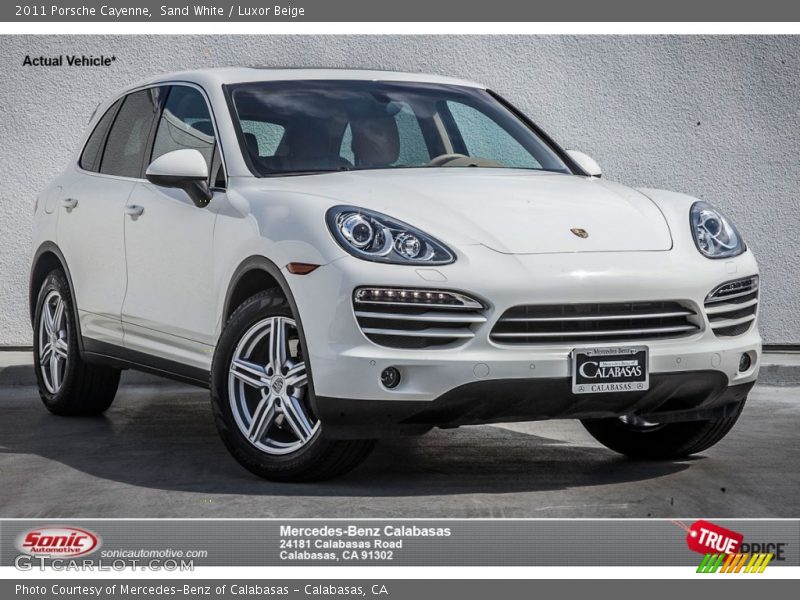 Sand White / Luxor Beige 2011 Porsche Cayenne