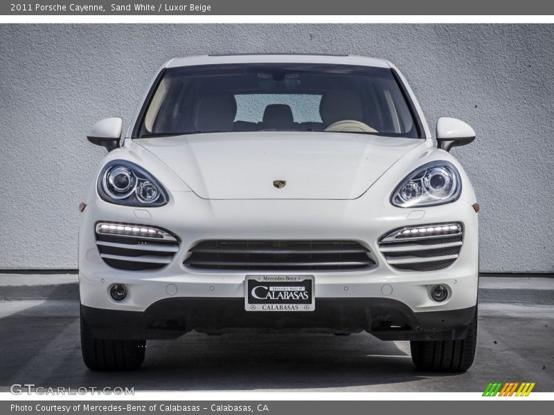 Sand White / Luxor Beige 2011 Porsche Cayenne