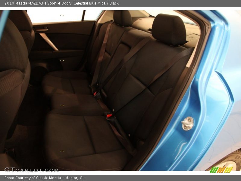 Celestial Blue Mica / Black 2010 Mazda MAZDA3 s Sport 4 Door